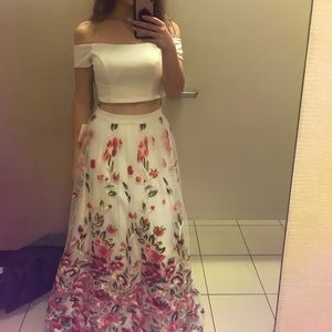 Beautiful Two Piece Gown